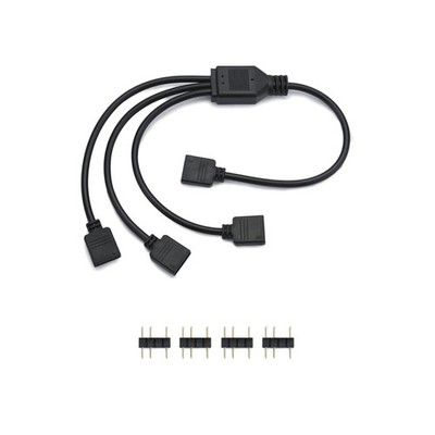 ARGB Splitter Kabel, 3-polig, 5V, 30cm, für CPU-Kühler und Lüfter
