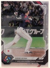 2026 Topps NOW World Baseball Classic WB4 Shohei Ohtani Team Japan