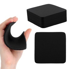 Xinjoduz Rubber Grip Pads for Weight Lifting, Anti-Slip Workout Hand Grips, Gym