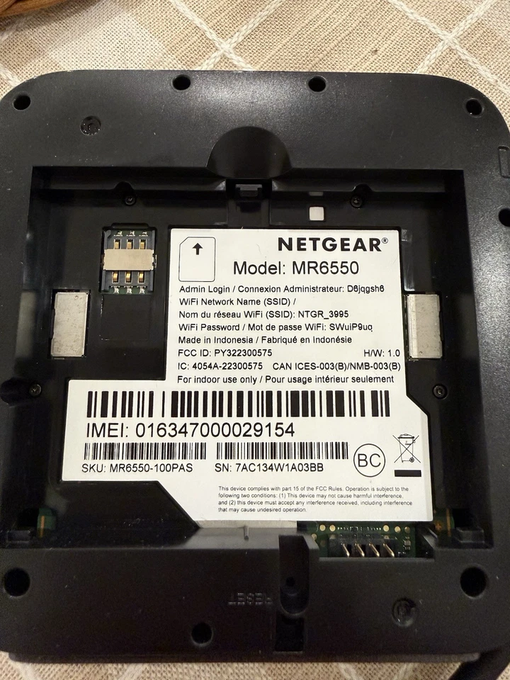 NETGEAR Nighthawk M6 Pro 5G Mobile Hotspot Router (MR6500) - Image 2 of 2