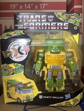 TRANSFORMERS x TEENAGE MUTANT NINJA TURTLES Collaborative Party Wallop TMNT MISB