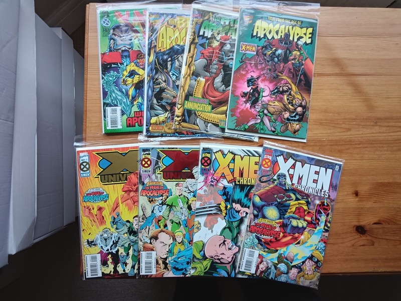 X-Men Age of Apocalypse Comic Lot of 8. Mostly specials and one-shots