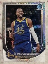 2025-26 Bowman Chrome Jonathan Kuminga Mojo Refractor