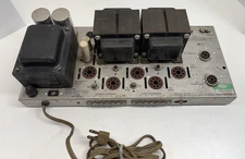 H.H. Scott Type 208 Stereo Tube Power Amplifier Chassis 7591 GZ34/5AR4 Project