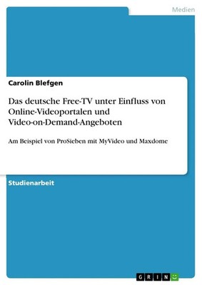 Carolin Blefgen | Das deutsche Free-TV unter Einfluss von...