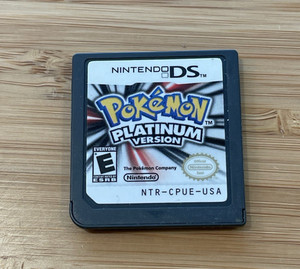 Pokémon Platinum Version Nintendo DS Authentic Cartridge Only Tested Works