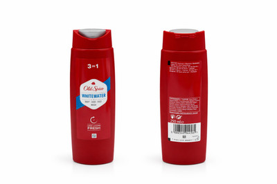 Old Spice Whitewater 3 in 1 Body Wash Hair Face Wash 250ml 2 Pack Fresh Scent