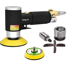 2 3-inch Mini Orbital Sander da sander Air Dual Action Black 