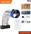 QC CL-7000 RF Fan: Removable Grille and Dual-Speed Operation - Safe Cooling