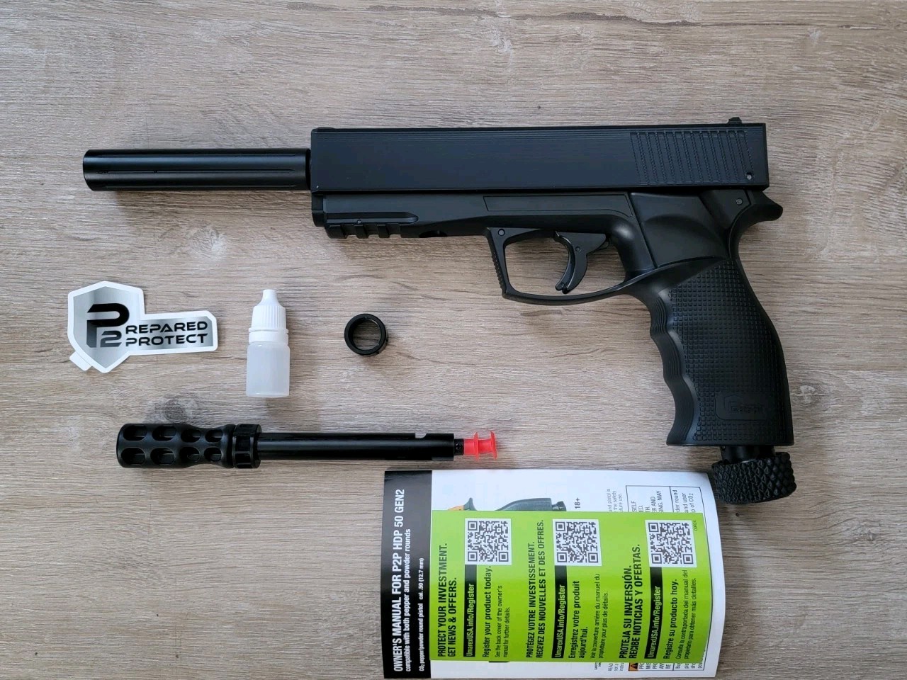 New HDP50 GEN 2 Rubber/Paintball Target Pistol High Velocity