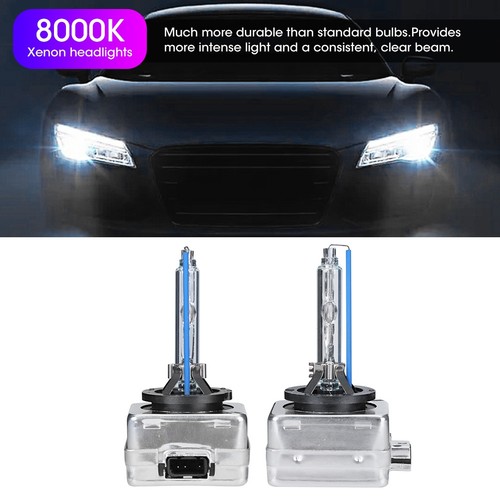 ✈2pcs D3S 8000K 35W Xenon Headlight High Brightness IP68 Waterproof Car LED - Picture 11 of 11