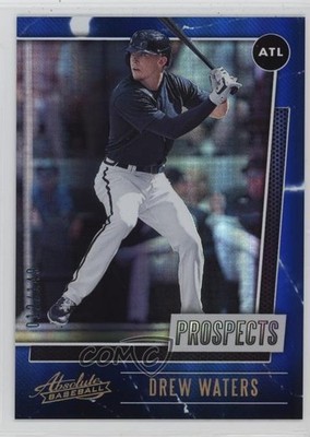 2021 Panini Absolute Prospects Spectrum Blue 12/149 Drew Waters #P-7 15ul