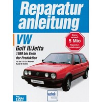 Volkswagen Vw Golf Ii Typ 19E 1989-1992 Werkstatthandbuch Bucheli Verlag