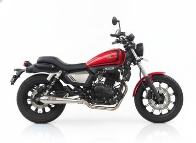 Motorrad Auspuffanlage passend für Superlight 200 | Deep Sound Edelstahl Scha...