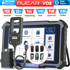 Thinkcar TKEY101 Key Programmer MUCAR VO8 OBD2 Scanner All System Scan 35 Reset