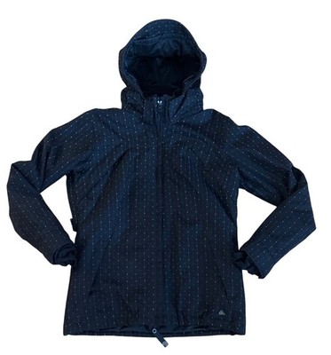 Ripzone Ski Snowboard Jacket Powder Room Wms Sm Microlite Black Hood Recco