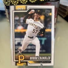 2026 Topps Series 1 Bubba Chandler Pittsburgh Pirates RC GEM MINT 