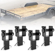 (4 Pack) Trailer Stake Pocket Winch, Utility Capacity# 16200 lbs, WLL 5400 LBS