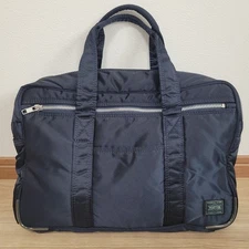 HEAD PORTER Tanker Navy School Bag, Briefcase, Yoshida Bag　Japan　USED　 Good 
