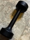 VINTAGE hi Hoffman Industries Dumbbell 6 LB WEIGHT  Round Head Single Hour Glass — photo 5