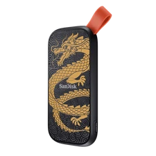 SanDisk 1TB Portable External SSD, Dragon Edition - SDSSDE30-1T00-GD25