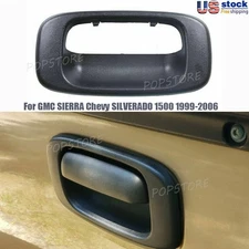 Tailgate Handle Bezel Cover For GMC SIERRA Chevy SILVERADO 1500 1999-2006
