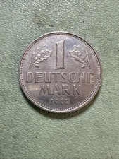 1962 D German Germany 1 Mark