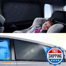 Doogoocoo Car Window Shades Baby UV Block Ice-Crystal Cooling 2 Pack Large