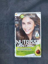 Image of Garnier Nutrisse Creme Deeply Nourishing Permanent 6 Light Brown Hair Dye