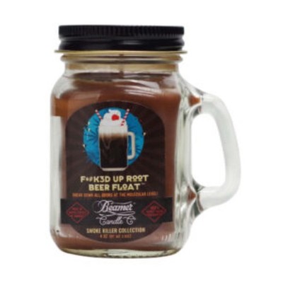 1x Beamer Scented Candle F*#K3D Up Root Beer Float Home Fragrance Aromatherapy 4