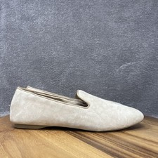 Birdies Starling Loafers Women  s Size 7 Blush Taupe Suede Flat Slip On Shoe