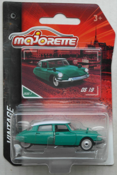 Majorette Vintage Citroen DS 19 GrüN/Weiß Neu/Ovp Oldtimer GöTtin Radvariante-image