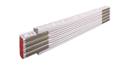 STABILA Gliedermaßstab 1607 Länge 2 m Breite 1,70 cm mm/cm EG III Buchenholz ...