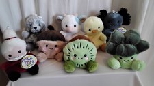 Aurora Palm Pals LOT OF 8 Cow Axolotl Kiwi Se...
