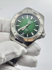 TAG Heuer Aquaracer WBP2115 Green Sunray Dial 40mm Automatic Men Watch 14