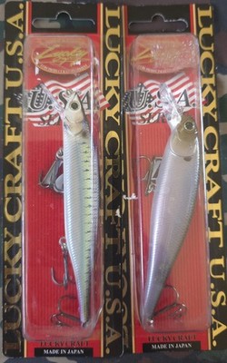  Lucky Craft Lightning Pointer 110SP & Pointer 100SP Crankbait 2pk