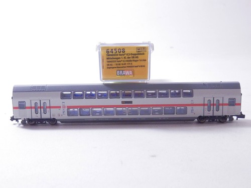 »BRAWA 64508 N DC · TWINDEXX DOPPELSTOCKWAGEN DB · OVP« | Condition: Gebraucht