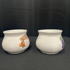 Vintage National Potteries Soup Recipe Mugs Set of 2 Mushroom / Onion Cleveland — photo 4