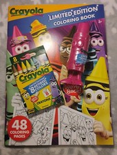 Crayola Limited Edition Coloring Book, Crayons And Crayon Sharpener