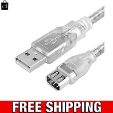 Firewire to USB Adapter Cable 6-Pin IEEE 1394 Male to USB 2.0 Male Converter