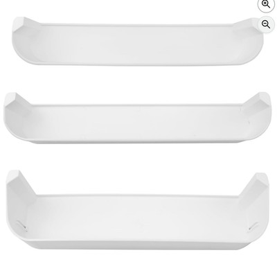 Dometic 29325760166 RV Refrigerator Door Shelf Kit Freezer Upper Bottom 3 Pack