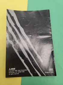 Cybermorph Jaguar 64 Bit Game Manual Atari Corporation 1993 Vintage 