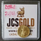 2021 American Gold Eagle 1/10 oz — photo from another recent sale