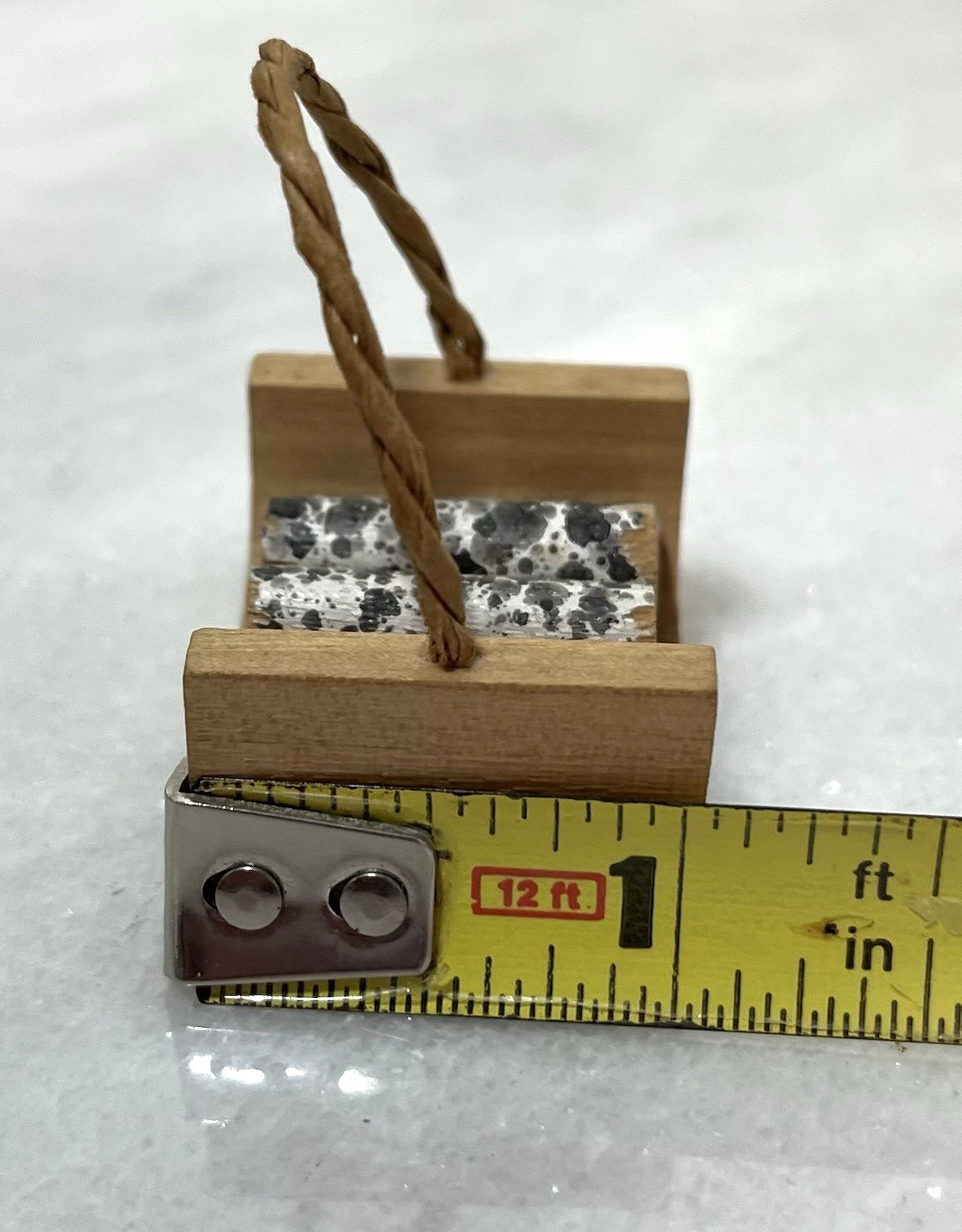 Rare Vintage Dolls House Fire Log Basket Accessory Lundby?