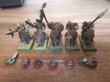 Warhammer Fantasy Orkwildschweinreiter 5 Stück
