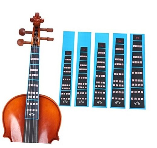 Violin Finger Guide Sticker Fingerboard Guide Fretboard Marker Label Finger