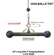 Hog Balls Gym Cable Attachments Have Big Ball...