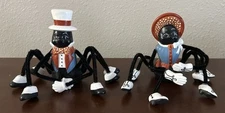 Vintage Anthropomorphic Spider With Ceramic Shoes Pipe Cleaner Limbs READ MORE