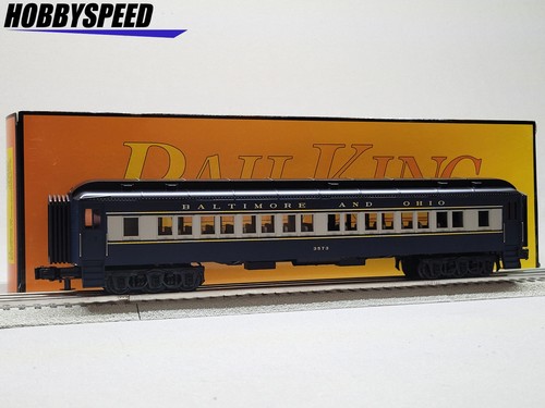 MTH RAILKING BALTIMORE & OHIO MADISON VAGÓN DE PASAJEROS CALIBRE O 30-69356 NUEVO | Condition: New