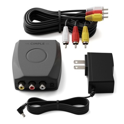 - RF Modulator for TV - RCA Composite to RF Coaxial Adapter with A/V Cable - ...